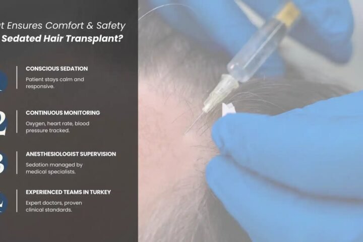 sedated hair transplant 